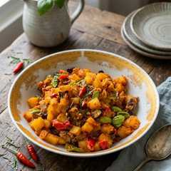 รูปของ Sambal goreng kentang
