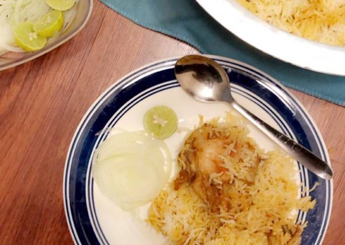 How to Make Quick Hyderabadi chicken biriyani