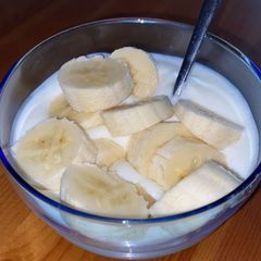 A picture of Banana shake.