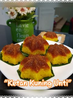 Foto resep Ketan Kuning Unti