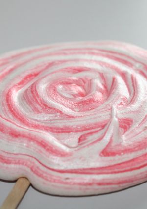 Une photo de Sucettes meringue