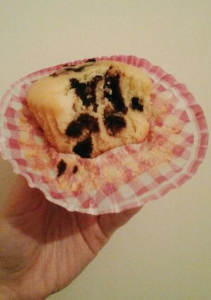 Una foto de Muffins con chips de chocolate 🍫
