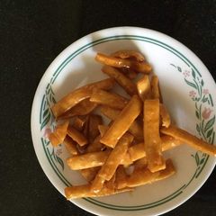 A picture of Shakkar Pare in Jaggery / Sweet Tea Time Snacks.