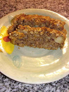 Una foto de Budín de avena con manzana y sin huevos