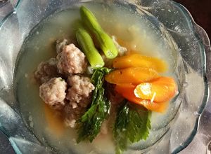 Foto resep Sop wortel baso sapi (MPASI 11m)