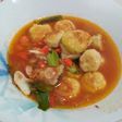 Bola ayam asam pedas