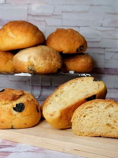 Foto di Panini alla zucca e olive nere senza glutine