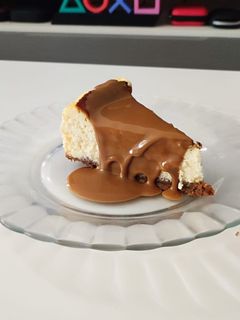 Una foto de Tarta de queso New York 🇺🇸 Airfryer y horno LOTUS cheesecake
