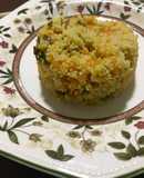 Cous cous de calabaza y hierbabuena