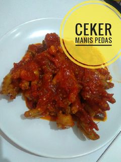 Foto resep Ceker manis pedas