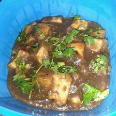 A picture of Paneer manchurian.