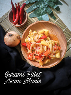 Foto resep Gurami Fillet Asam Manis