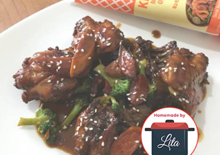 Resep Ayam sosis mayones kecap sederhana Kewpie #homemadebylita, Enak