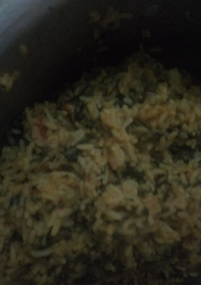 பாலக் கீரை சாதம் செய்முறை முக்கிய புகைப்படம்