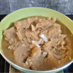 A picture of Desi Halwa.