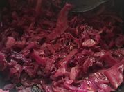 Una foto de berenjena morada