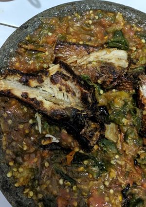 Foto resep Sambal pecak panggang