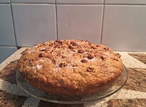 Una foto de Torta dulzona de boniato y manzanas 🍠🍎🍎