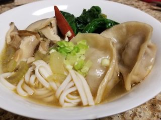 Gyoza Chicken Soup