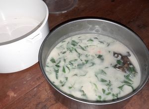 Foto resep Bobor Bayam (Sayur Bayam Santan)