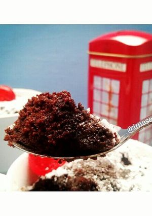 Foto resep Redvelvet brownies 3 sendok