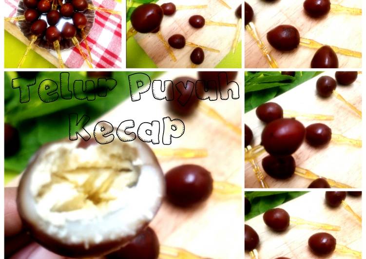 Resep Telur puyuh kecap Anti Gagal