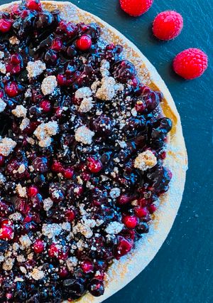 Une photo de La Tarte aux Fruits Rouges