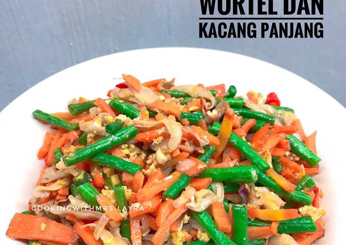 Resep Tumis Jamur Wortel Dan Kacang Panjang Oleh Cookingwithmrs Layra