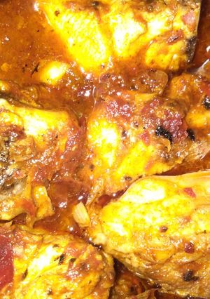 Foto resep Ayam semur pedas simple