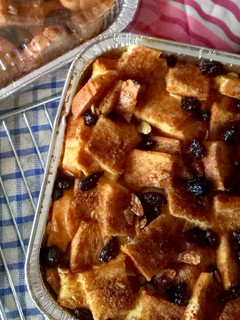 Foto resep Bread Pudding With Saus Custrad