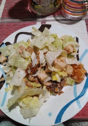 Una foto de Ensalada cesar