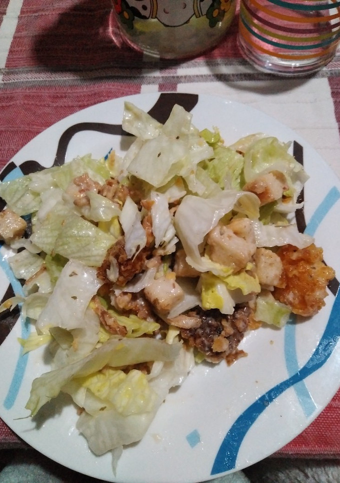 Una foto de Ensalada cesar