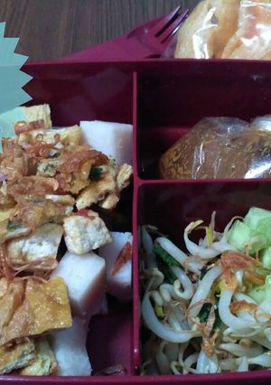 Foto resep Tahu telor bumbu kacang