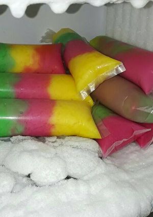 Foto resep Es mambo rainbow