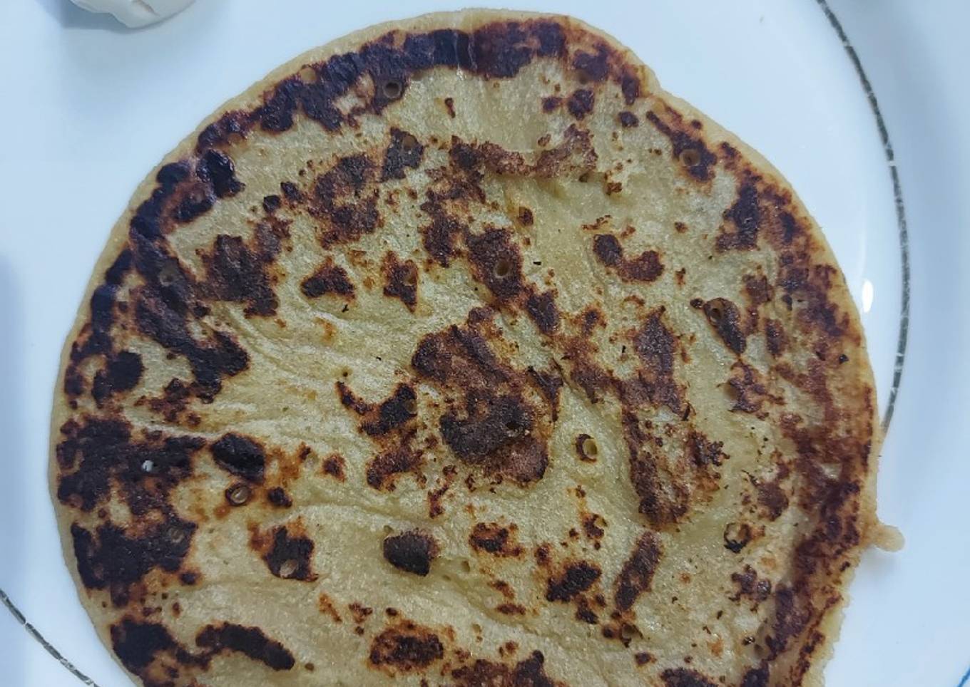 Sweet and spicy Banana Pancakes