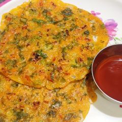 A picture of Veg Rice Pancake.