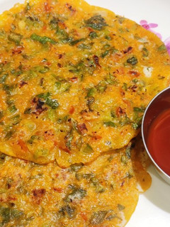 A picture of Veg Rice Pancake.
