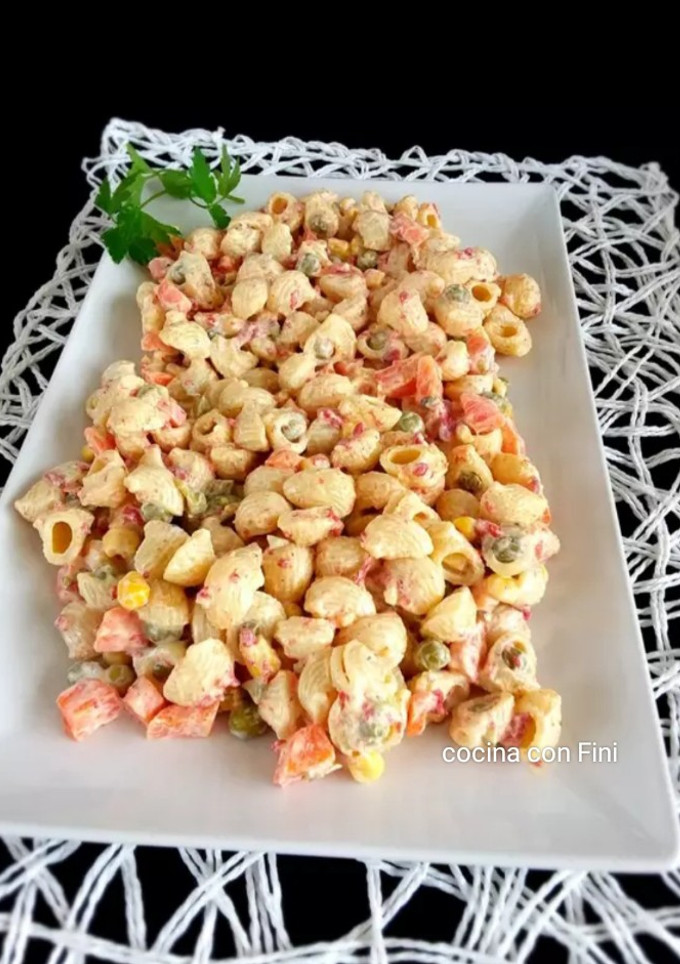 Una foto de Ensalada de pasta