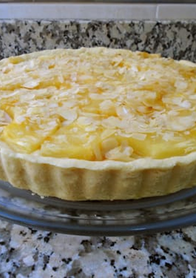 Una foto de Tarta de piña