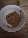 Gofio, azúcar y aceite