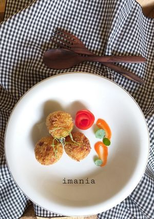 Foto resep Cheesy Rice Ball