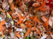 Una foto de ensalada de puerros