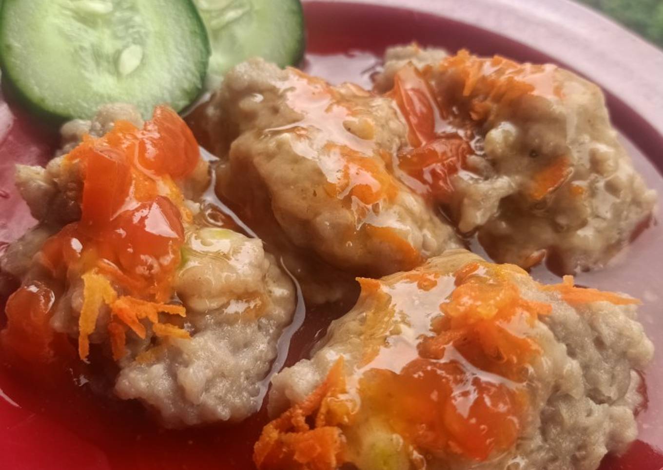 Siomay Babi (tanpa kulit)