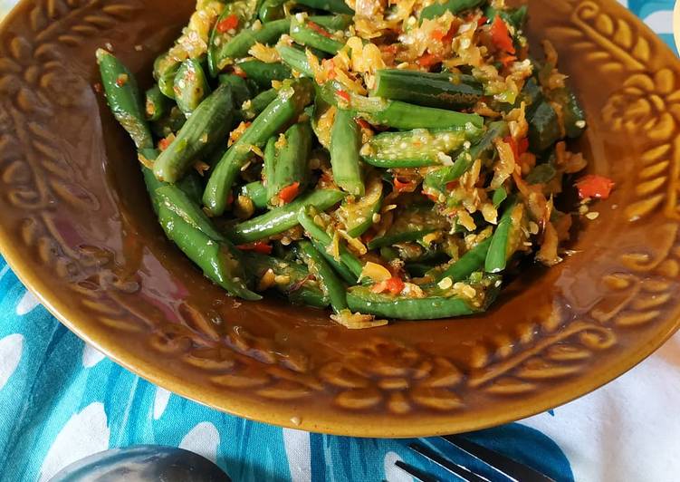Terong tumis udang sabu