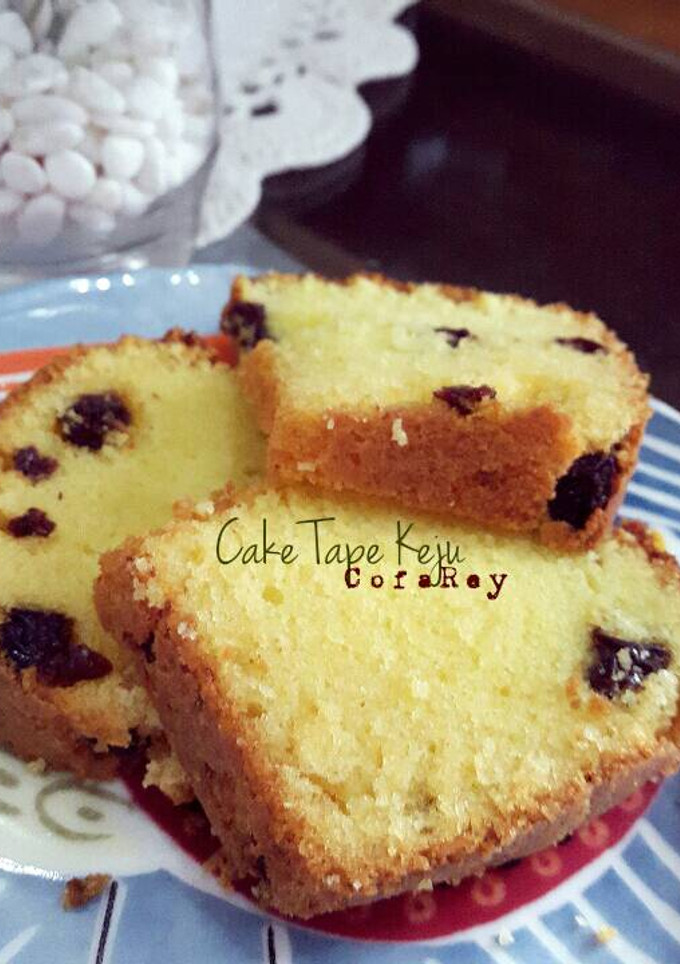 Foto resep Cake Tape Keju (lembut lumer)