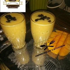 Mango smoothie A picture of Mango smoothie.