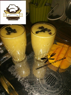 A picture of Mango smoothie.