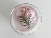 A picture of strawberry ice cream