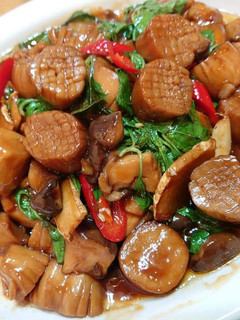 三杯素鮑 的食譜成品照片