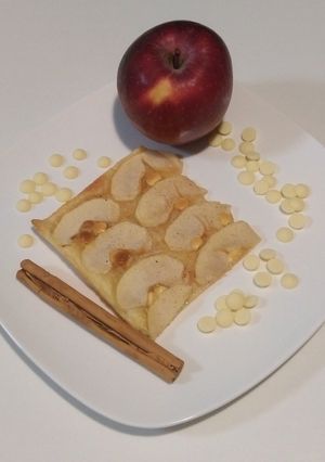 Foto principal de Pizza de hojaldre manzana y canela